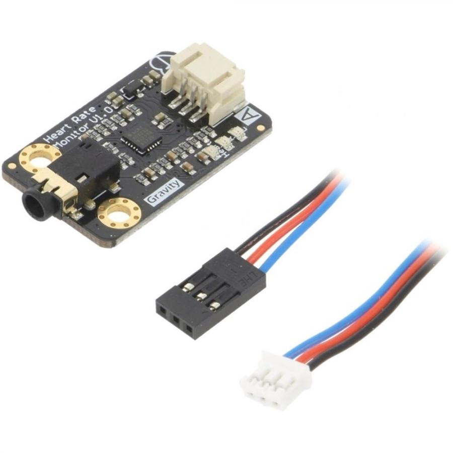 DFROBOT HEART RATE MONITOR SENSOR MODULE FOR ARDUINO SEN0213 מוצרי