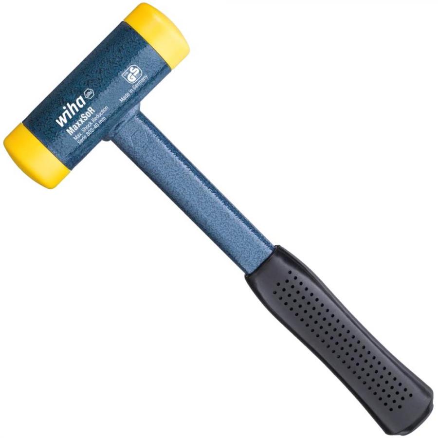 Wiha Dead Blow Hammer – 1,389 G, 5,1 Cm Schlagfläche, Rückschlagfreier Hammer Aus Polyurethan Mit Stahlstiel