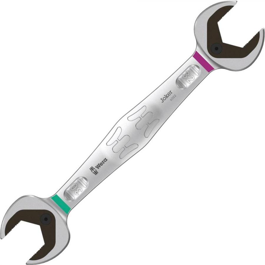 WERA PREMIUM QUALITY DOUBLE OPEN ENDED WRENCHES - JOKER 6002 SERIES