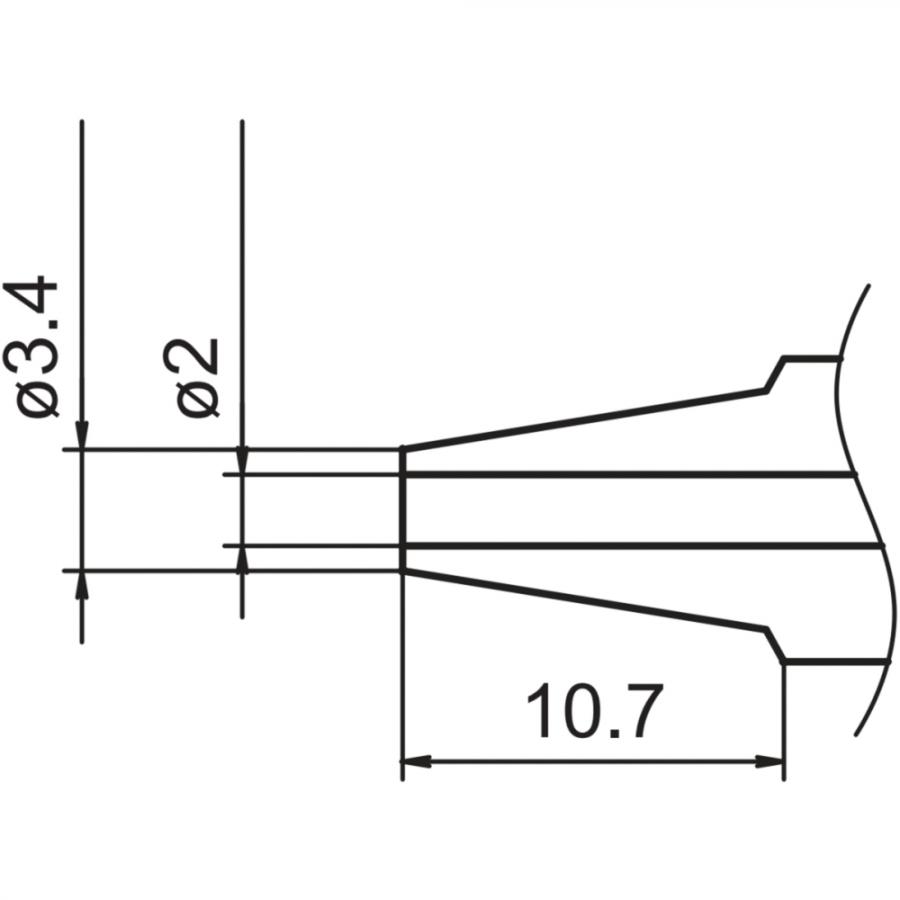 HAKKO N3 SERIES DESOLDERING TIPS מלחמים ותחנות הלחמה