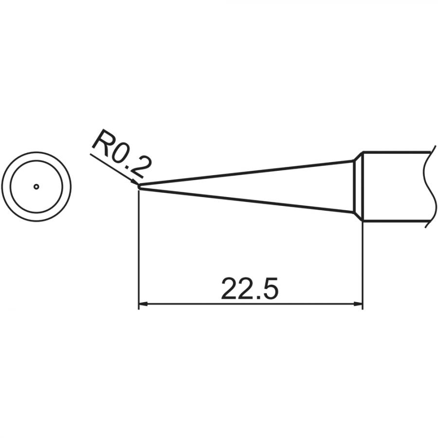 HAKKO T18 SERIES DESOLDERING TIPS מלחמים ותחנות הלחמה
