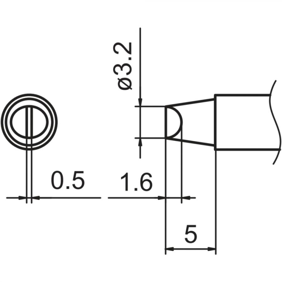 HAKKO T15 SERIES DESOLDERING TIPS מלחמים ותחנות הלחמה