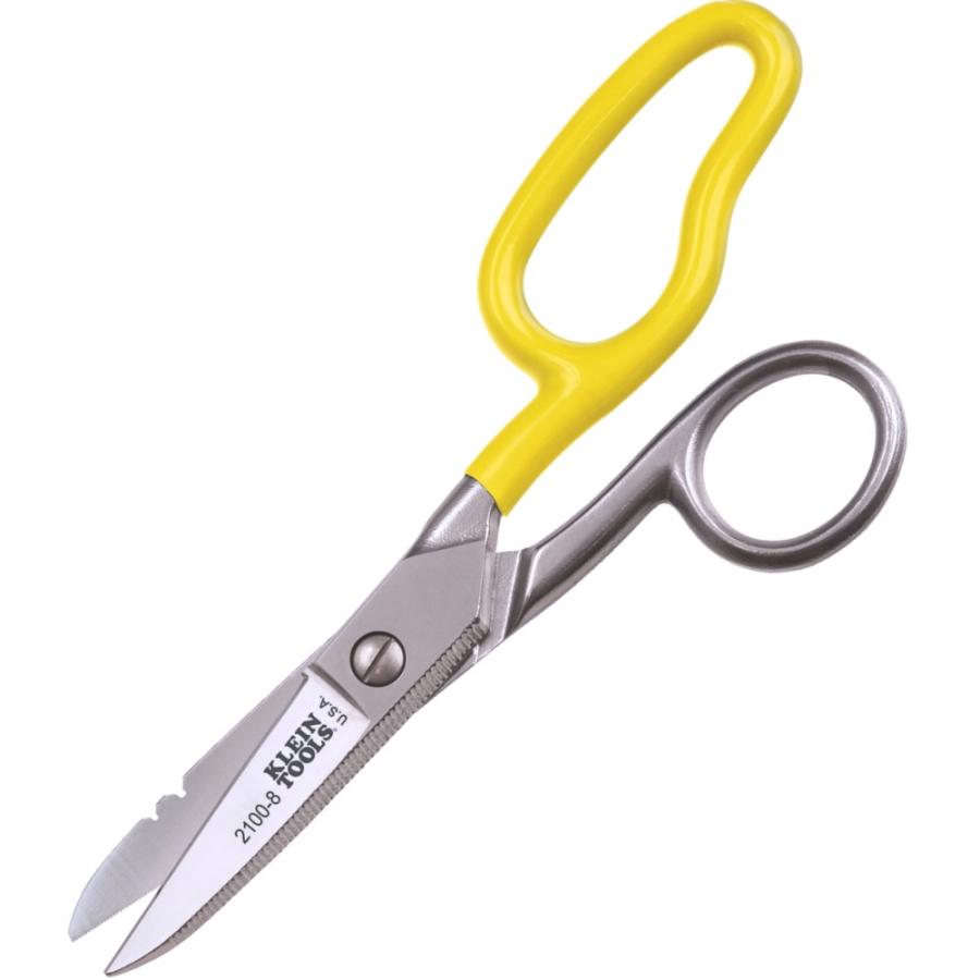 KLEIN TOOLS FREE FALL STAINLESS STEEL SCISSORS - 2100-8