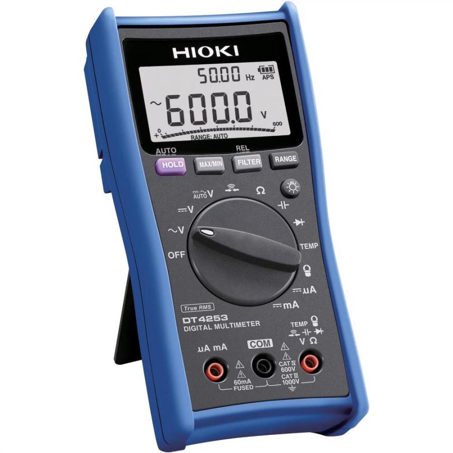 HIOKI DT4200 SERIES HAND HELD DIGITAL MULTIMETER - DT4253