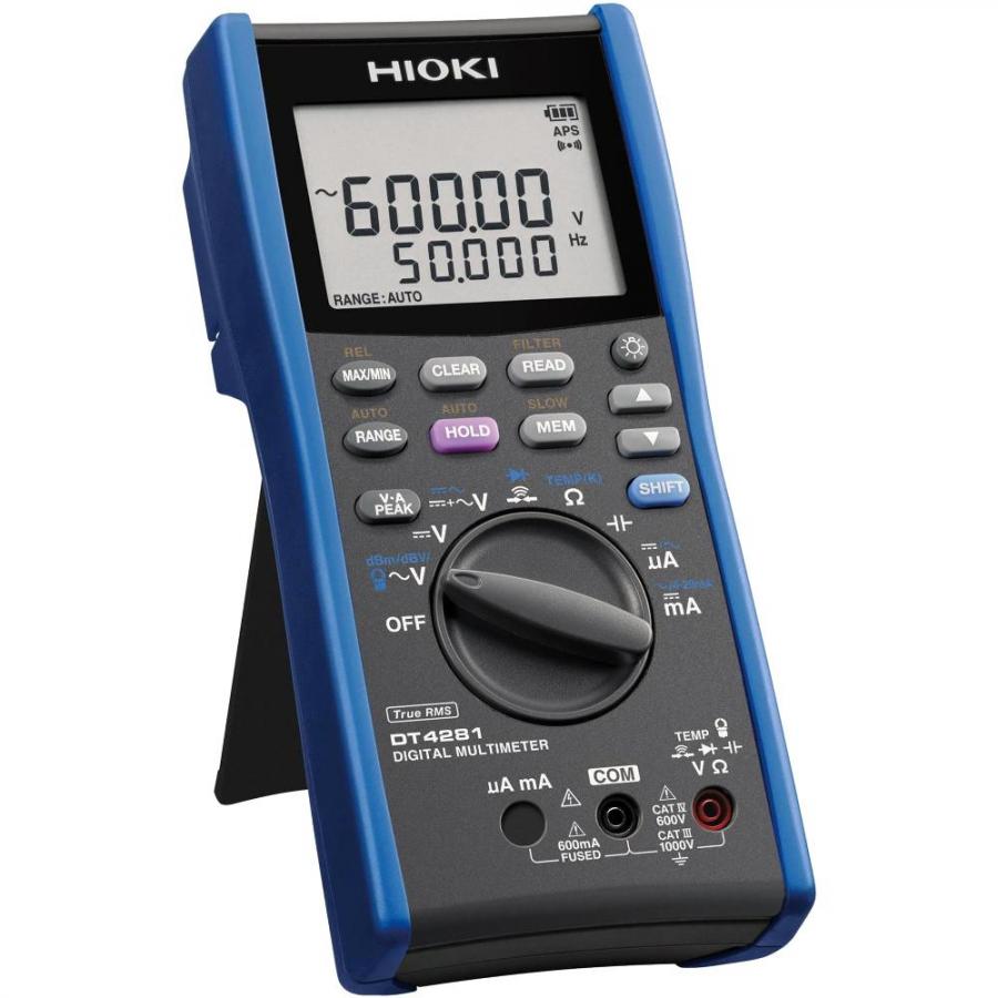 HIOKI DT4200 SERIES HAND HELD DIGITAL MULTIMETER - DT4281
