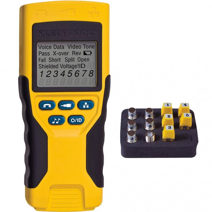 KLEIN TOOLS PROFESSIONAL NETWORK CABLE TESTER - VDV501-823