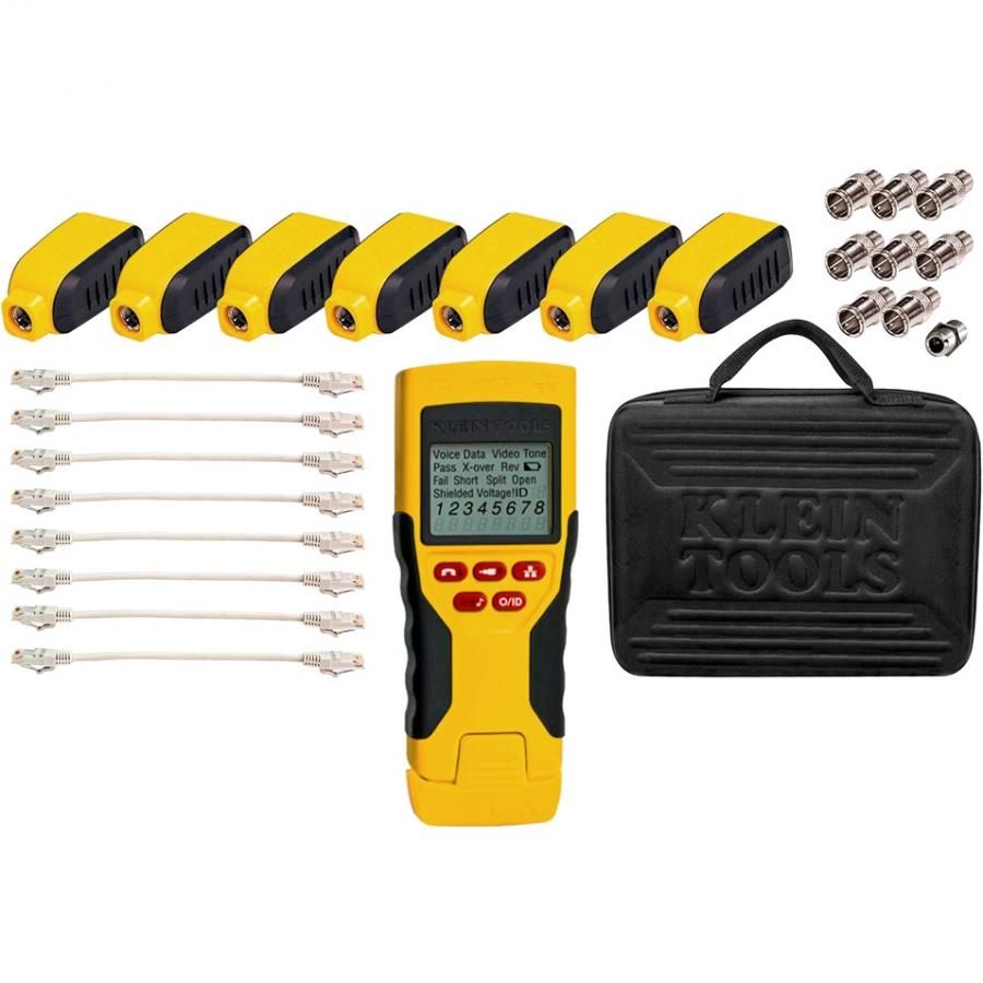 KLEIN TOOLS PROFESSIONAL NETWORK CABLE TESTER VDV501826 ציוד בדיקה