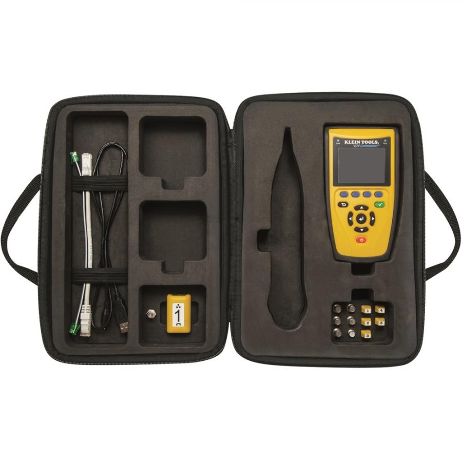 KLEIN TOOLS PROFESSIONAL NETWORK CABLE TESTER VDV501828 ציוד בדיקה
