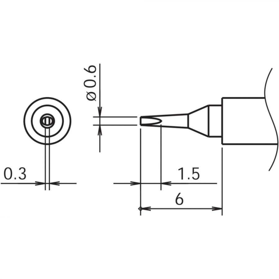 HAKKO T30 SERIES DESOLDERING TIPS מלחמים ותחנות הלחמה
