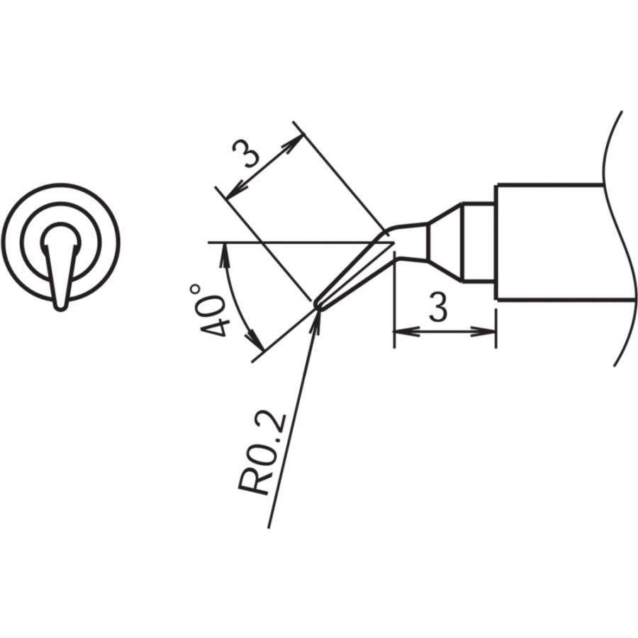HAKKO T30 SERIES DESOLDERING TIPS מלחמים ותחנות הלחמה