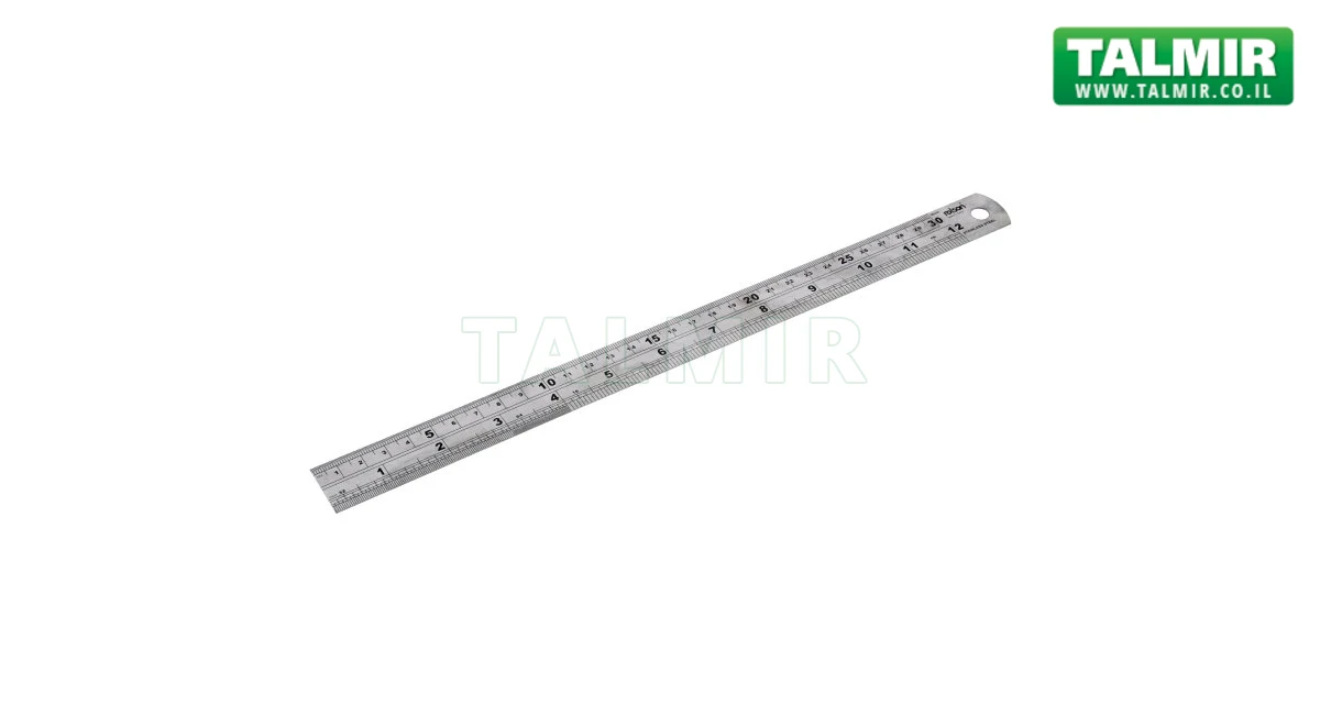 DURATOOL SATIN FINISH STAINLESS STEEL RULERS כלי עבודה ידניים סידרה : 26994