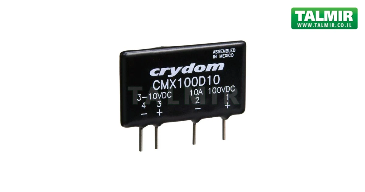 ממסר SPST-NO , 0VDC ~ 200VDC , 3A - SSR - טלמיר אלקטרוניקה