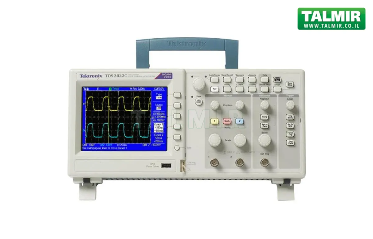 TEKTRONIX DIGITAL STORAGE BENCH OSCILLOSCOPES- TDS2000C SERIES ציוד ...