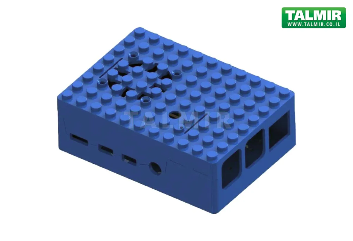 Pi Blox Raspberry MULTICOMP PRO PI-BLOX ENCLOSURES FOR THE RASPBERRY PI 4 מוצרי פיתוח ...