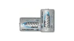1 יחידה סוללה נטענת - ANSMANN - D - 1.2V 10000MAH - NIMH