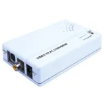 ממיר COMPOSITE / S-VIDEO TO VGA