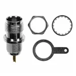 מחבר TNC - נקבה להלחמה לכבל עם הברגה לפנל