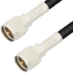 כבל קואקסיאלי - MINI UHF (M) ~ MINI UHF (M) - RG58 - 10M