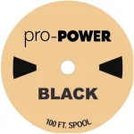 בידוד מתכווץ שחור 6.4MM - גליל 10 מטר