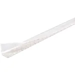 שרוול מאגד כבלים דביק (ולקרו) - לבן - VELCRO - 50MM X 0.5M