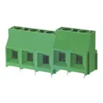 טרמינל בלוק מודולרי למעגל מודפס - 3 מגעים - 9.53MM PITCH