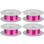 חבילת חוטי נחושת מצופים לכה - 0.20MM / 36SWG - בידוד ורוד