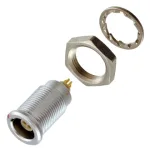 מחבר LEMO - נקבה להלחמה לפנל - 6 מגעים - EGG.0B.306.CLL