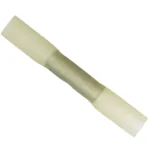 נעל כבל נקבה/נקבה עם בידוד מתכווץ - צהוב - 100 יחידות