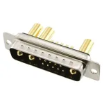 מחבר D-TYPE COMBO - זכר להלחמה לכבל - 40A - DB-13W3