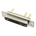 מחבר D-TYPE COMBO - נקבה להלחמה לכבל - 20A - DB-13W3