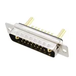 מחבר D-TYPE COMBO IP67 - זכר להלחמה לכבל - 20A - DB-17W2