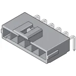 מחבר MOLEX למעגל מודפס - סדרת ULTRA-FIT - זכר 2 מגעים