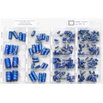 קיט קבלים אלקטרוליטיים - 16 ערכים - 243 יחידות - NOVA CCC-15