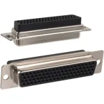 מחבר D-TYPE HIGH DENSITY ללחיצה לכבל - נקבה 78 מגעים