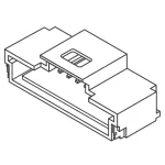 מחבר MOLEX להלחמה למעגל מודפס - סדרת PICO-CLASP - זכר 3 מגעים