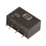 ממיר מתח - 1W , 10.8VDC ~ 13.2VDC ⇒ 12VDC , 83MA