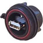 מחבר תעשייתי USB - נקבה לפנל - PX0842/A