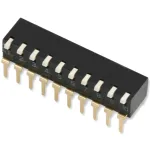 מפסק DIP למעגל מודפס - 2 מעגלים - סדרת EPI