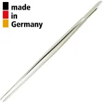 פינצטה מקצועית - 300MM - FLAT & ROUND