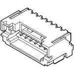 מחבר JST להלחמה למעגל מודפס - סדרת ZE - זכר 10 מגעים