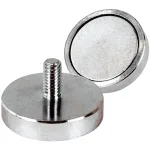 מגנט - NEO SHALLOW POT EXT THREAD - 10MM X 4.5MM