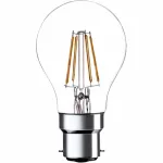 נורת NEUTRAL WHITE LED 5W - חיבור B22 - עדשת FILAMENT
