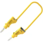 כבל בדיקה צהוב - TENMA 72-13902 , 4MM PLUG , 1.5M