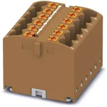 מחבר טרמינל בלוק - PTFIX 12X2,5 BN - 12 POLE , 24A , 500V