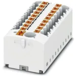 מחבר טרמינל בלוק - PTFIX 6/18X2,5 WH - 19 POLE , 24A , 500V