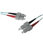 מגשר אופטי - DUPLEX MULTIMODE OM3 - SC-SC 10M