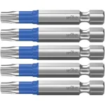 חבילת ביטים למברגה - ראש כוכב - WIHA 41648 - T30 X 50MM