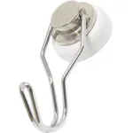 מגנט - NEODYMIUM POT WITH SW HOOK - WHITE - 36MM X 15MM