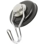 מגנט - NEODYMIUM POT WITH SW HOOK - RUBBER - 38MM X 13MM