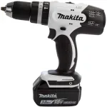 מברגה / מקדחה מקצועית נטענת MAKITA DHP453RFW - 18V